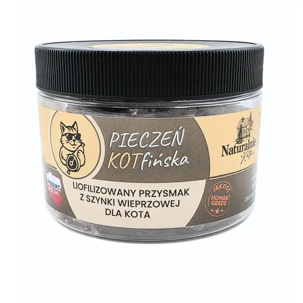 Pieczeń KOTfińska - Liofilizowana pieczeń z szynki 100% 50g