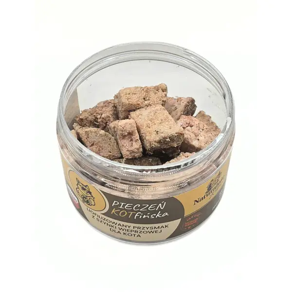 Pieczeń KOTfińska - Liofilizowana pieczeń z szynki 100% 50g